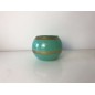 FLORERO CRISTAL VERDE 15*11 H CM