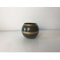 FLORERO CRISTAL MARRON 12*10 H CM