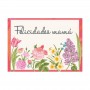 MINI CARD- FELICIDADES MAMÁ FLORES