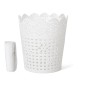 MACETA LUKA BLANCA 16X18 PLASTICO SURT