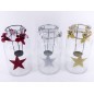 PORTAVELAS TARRO 26.5X14 CM 3 SURT