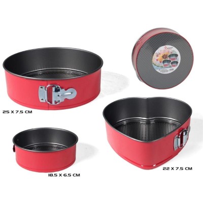 MOLDE HORNO X3 ROJO YT 63R