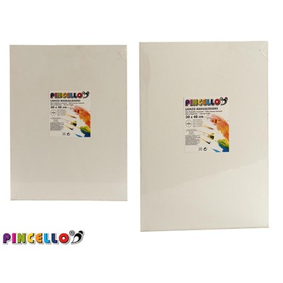 LIENZO BLANCO 30X40CM. GROSOR 3MM.