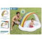 PISCINA BEBE TOLDO ARCOIRIS 1