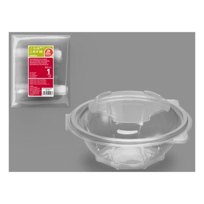 ENSALADERA TAPA BISAGRA REDONDO 750CC.