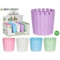 MACETA PLASTICO MINI 5.5 CM. SURT.