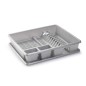 ESCURREPLATOS RECTANGULAR GR. PLATA