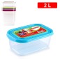 FIAMBRERA BASIC RECTANGULAR 2000 ML.