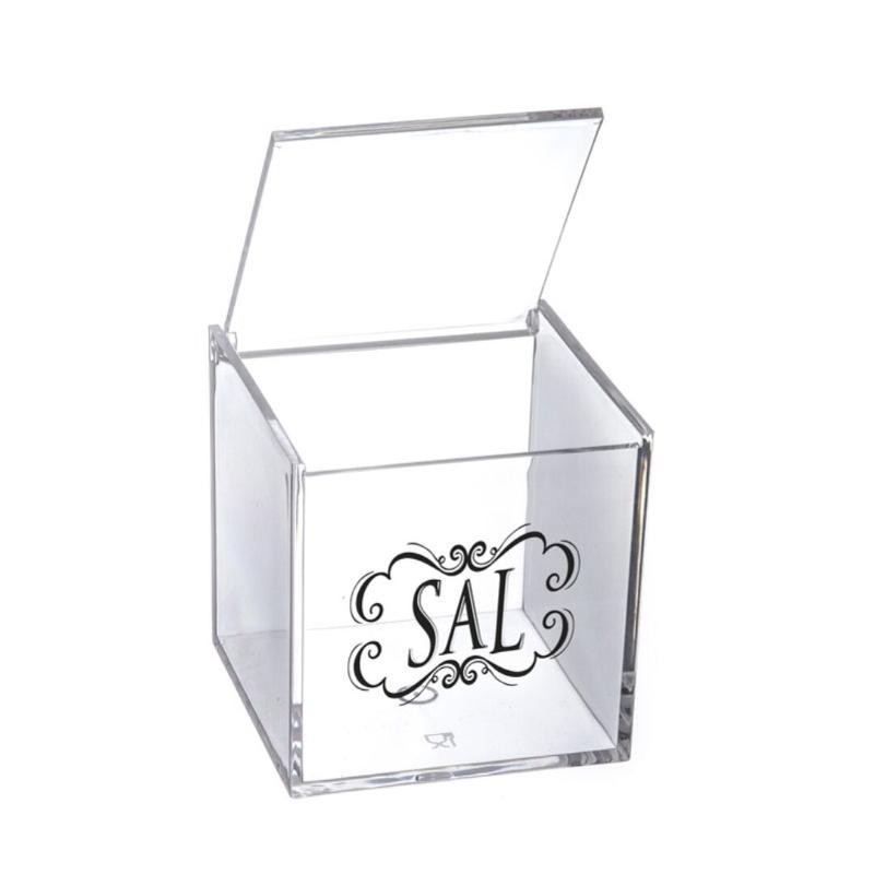SALERO METACRILATO CUADRADO 10 CMS.