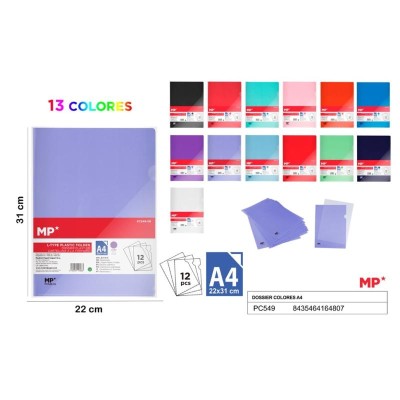 DOSSIER COLORES A4 MP