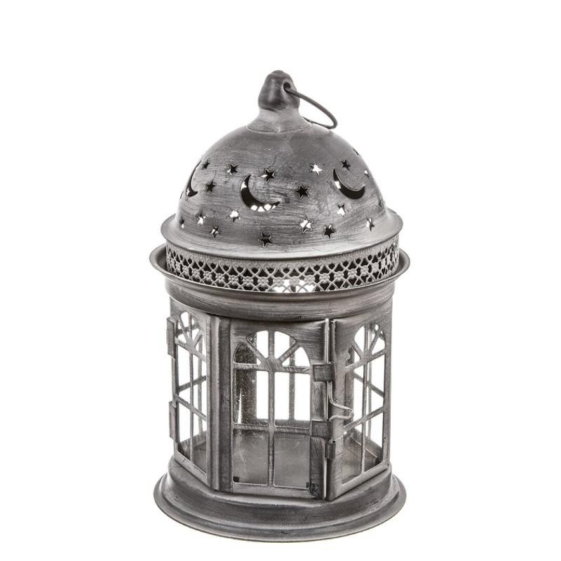 FAROL METAL REDONDO ESTRELLA