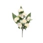 CONJUNTO CLAVEL-ORQUIDEA X8-48 CM BLANCO