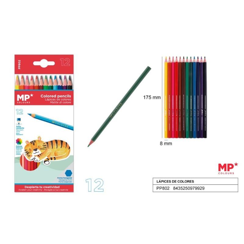 LAPIZ DE COLOR PLASCOLOR 12UND.