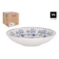 PLATO HONDO 21 CM BLUR MONACO BRILLO