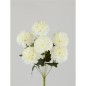 RAMO POMPON X 7 45CM. BLANCO