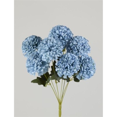 RAMO POMPON X 7 45CM. AZUL