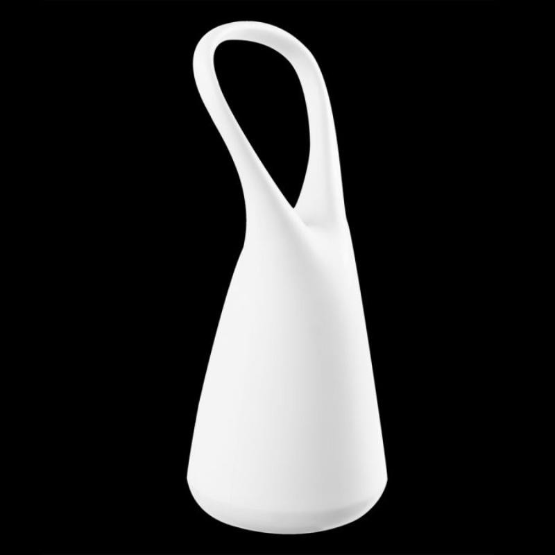 LAMPARA EXTERIOR PORTATIL GALA BLANCO 10.50 X 25 CM