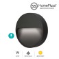 APLIQUE CHERECKA 6W 4200K IP65 ANTRACITA