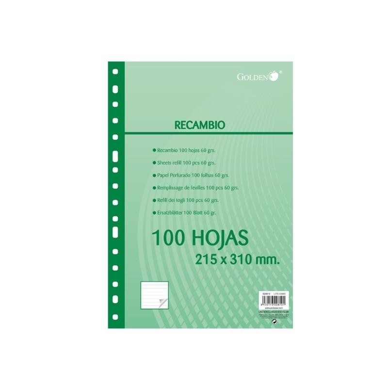 GOLDEN RECAMBIO Fº 100H HORIZO MULTI