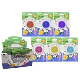 PLASTILINA ELASTICA C/BRILLANTINA 20 GR