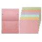 PP PASTEL CARPETA GOMAS ELASTICAS A5