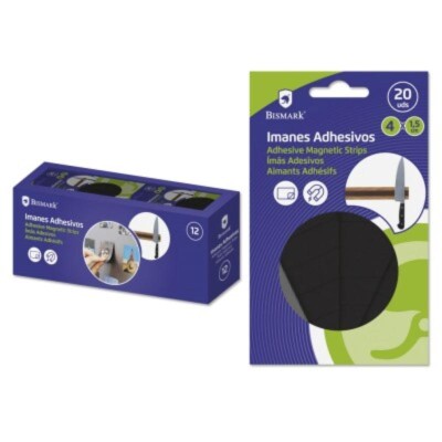 SET 20 IMANES ADHESIVOS 40 MM X15 MM
