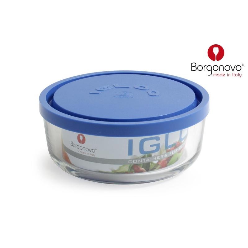 TARRO IGLOO 15CM C/TAPA TURQUESA