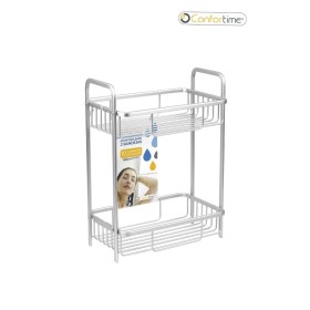 ESTANTERIA BAÑO 2 BANDEJAS ALLUMA