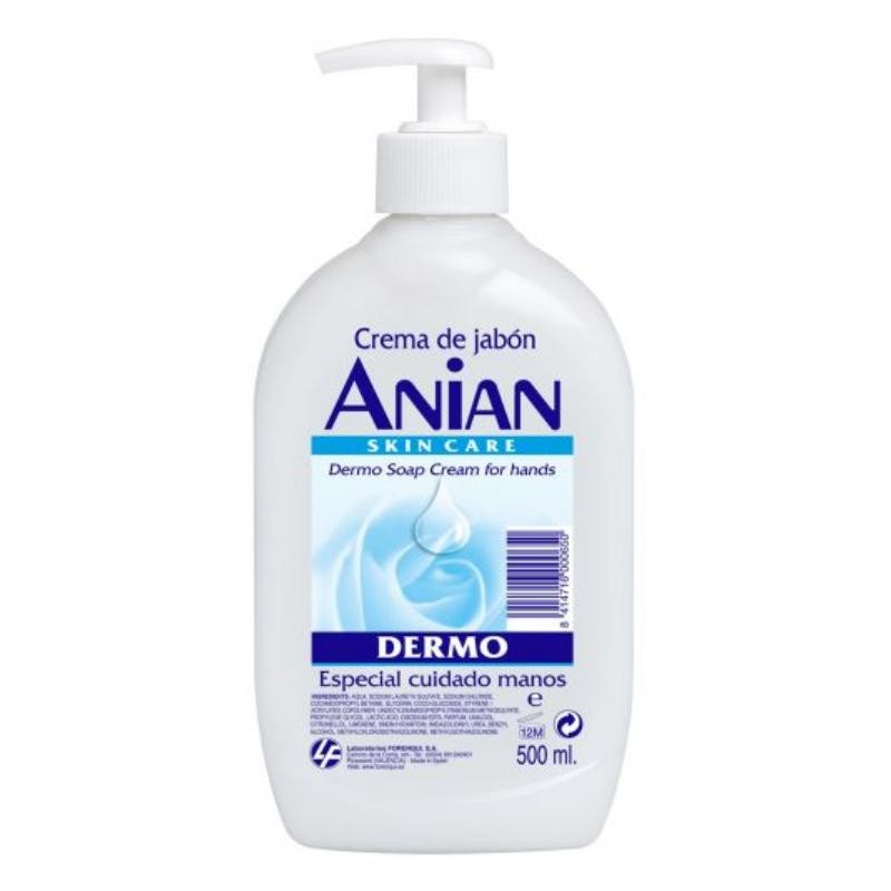 ANIAN JABON DOSIF. 500 ML MANOS DERMO