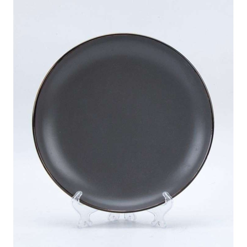 PLATO 26 CM GRIS OSC