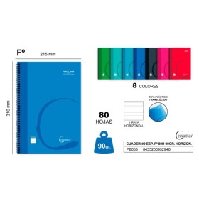 CUADERNO ESP. Fº80H 90GR HORIZON. PP