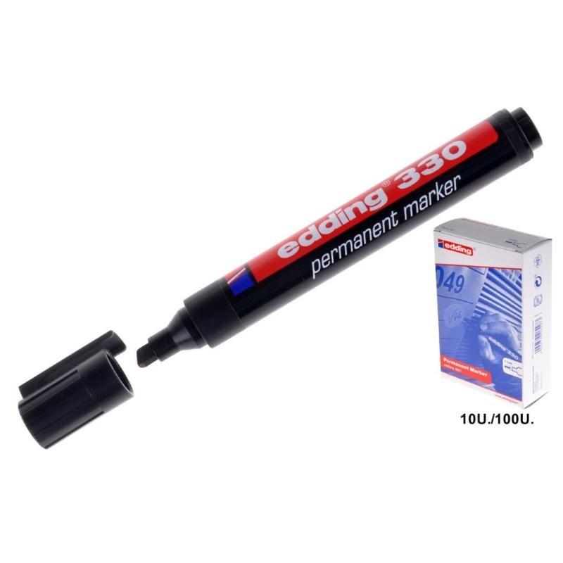 MARCADOR PERMANENTE EDDING 330 (01) NEGRO