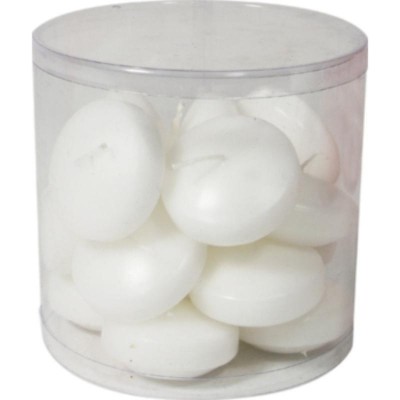 CAJA PVC 7 FLOTADORAS  GRANDES 30*78 MM BLANCO
