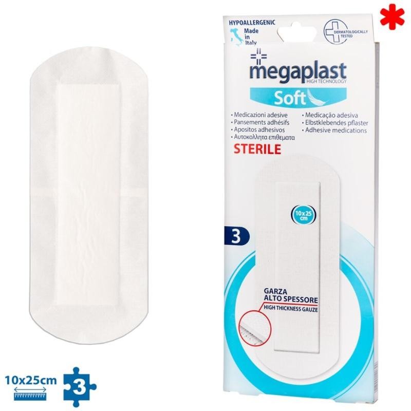 APOSITOS ESTERIL ADHESIVOS PIEL SENSIBLE 3 PZAS