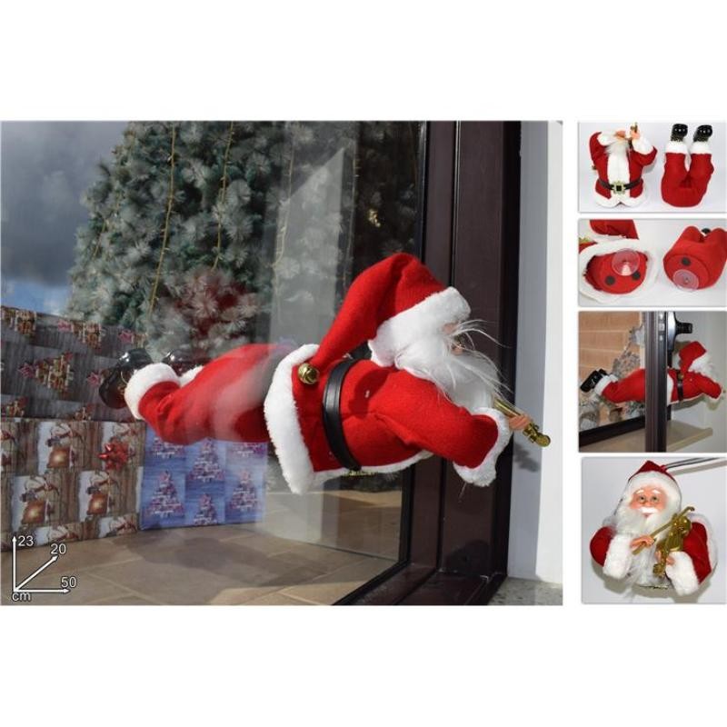PAPÁ NOEL VOLANTE 50CM.