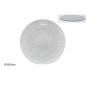 PLATO PLATA 32CM C/BRILLANTINA