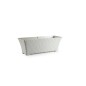 JARDINERA RATTAN 60 CM MARFIL