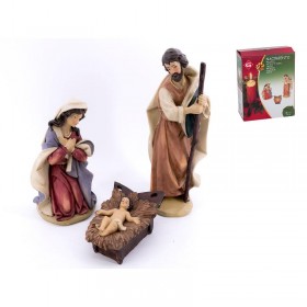 NACIMIENTO 3 PIEZAS 13.5-19-4.6 X 7.5 X 5.3 CM.