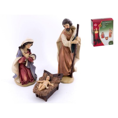 NACIMIENTO 3 PIEZAS 13.5-19-4.6 X 7.5 X 5.3 CM.