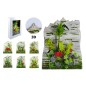 CUADRO 3D PLANTTA DECORA PLAST.C/PLACA MAD.       