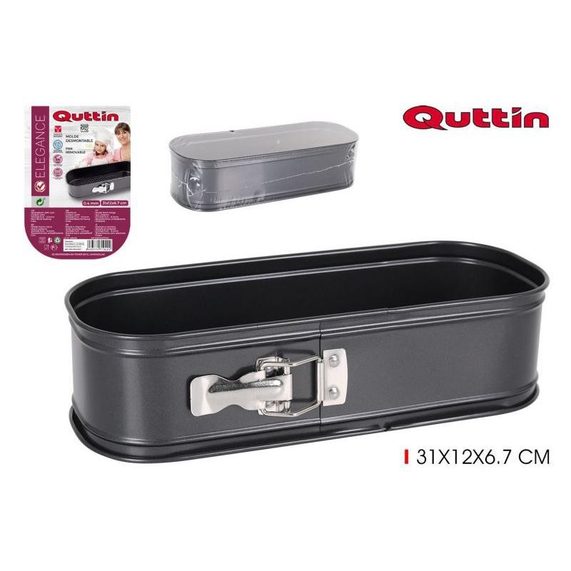 MOLDE HORNO CIERRE 31X12X6.7 CM DG QUTTIN