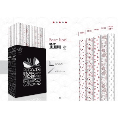 PAPEL POITOU BASIC NAVIDAD 2 METROS X 70