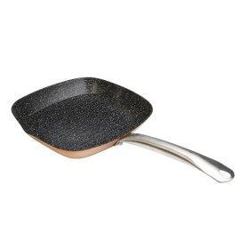 GRILL RAYAS ALUMINIO FORJADO 28X28 CM PROFESIONAL