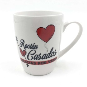 MUG BODA RECIEN CASADOS 300 ML                    