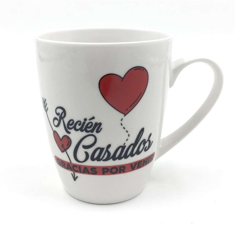 MUG BODA RECIEN CASADOS 300 ML                    