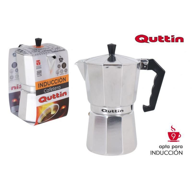 CAFETERA ALUM 9 SERVICIOS INDUCCION