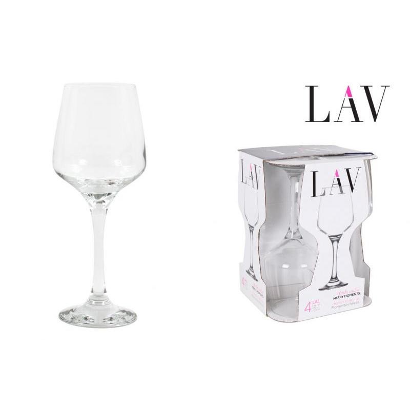 SET 4 COPAS AGUA 330CC LAL