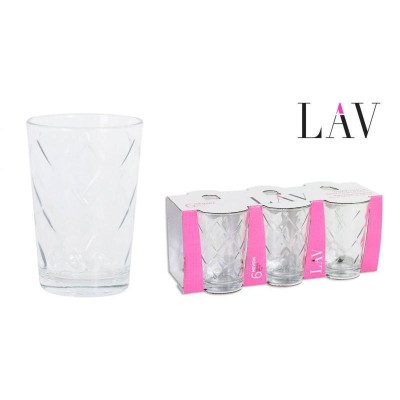 SET 6 VASOS AGUA 205CC MEVSIM