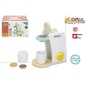 CAFETERA MADERA C/ACC +24 M