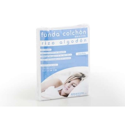FUNDA COLCHON RIZO ELAST BLANCO ELBA 105